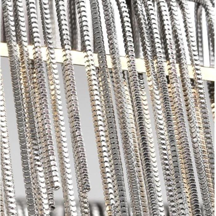 Selena Stainless Steel Chain Tassel Chandelier - Image 10