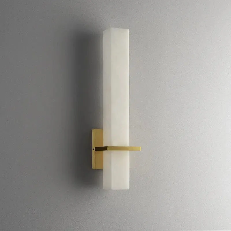 Selene Alabaster Bedroom Wall Sconces Light Fixture - Image 9