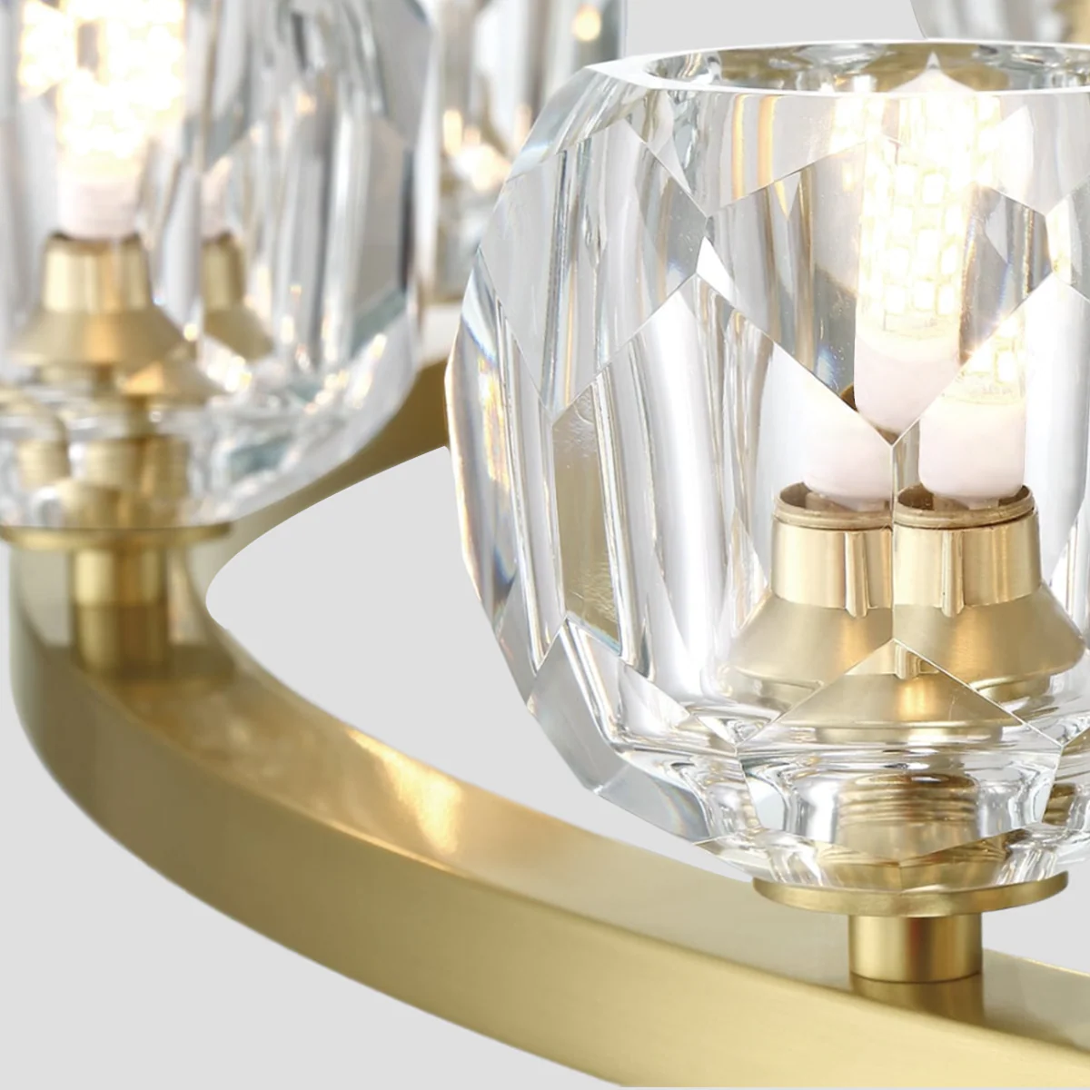 Seraphim Tiered Crystal/Stone Chandelier 59" - Image 11