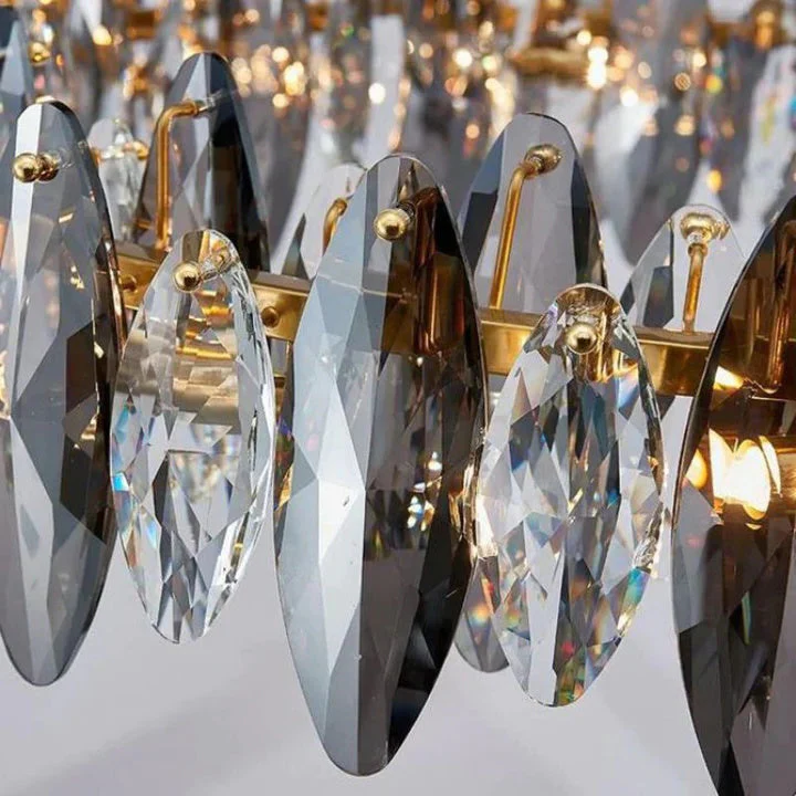 Serene Crystal Linear Chandelier L35" - Image 3