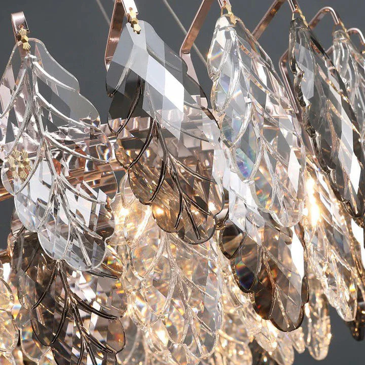 Serene Leaf Ring Chandelier 32" - Image 2