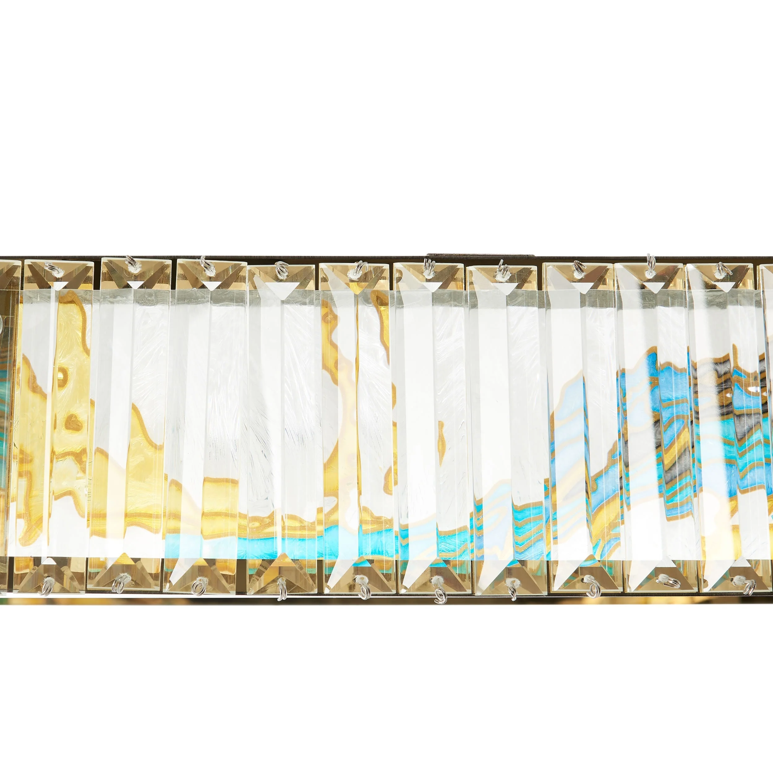 Sharyn Squoval Colorful Crystal Chandelier Lighting - Image 4