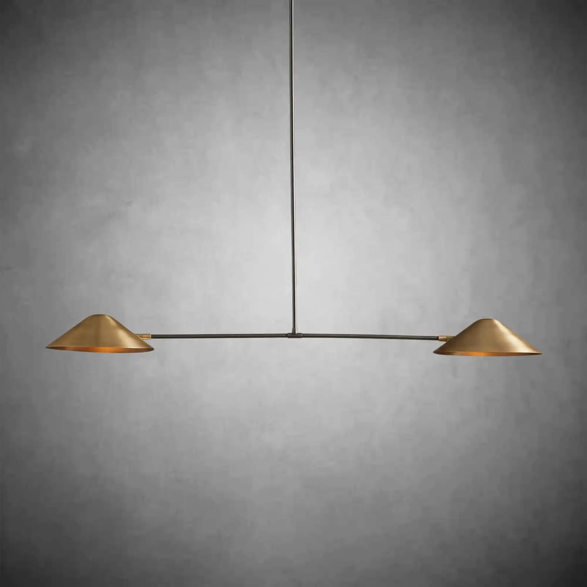 Simms 2-Light Linear Chandelier - Image 2