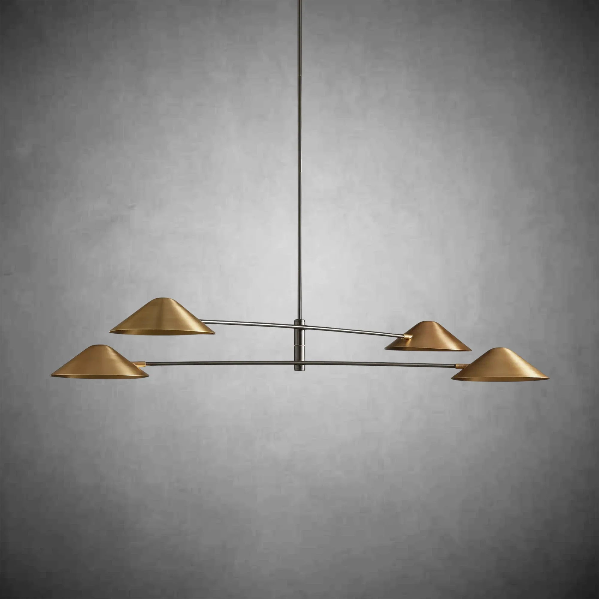 Simms 4-Light Linear Chandelier - Image 4