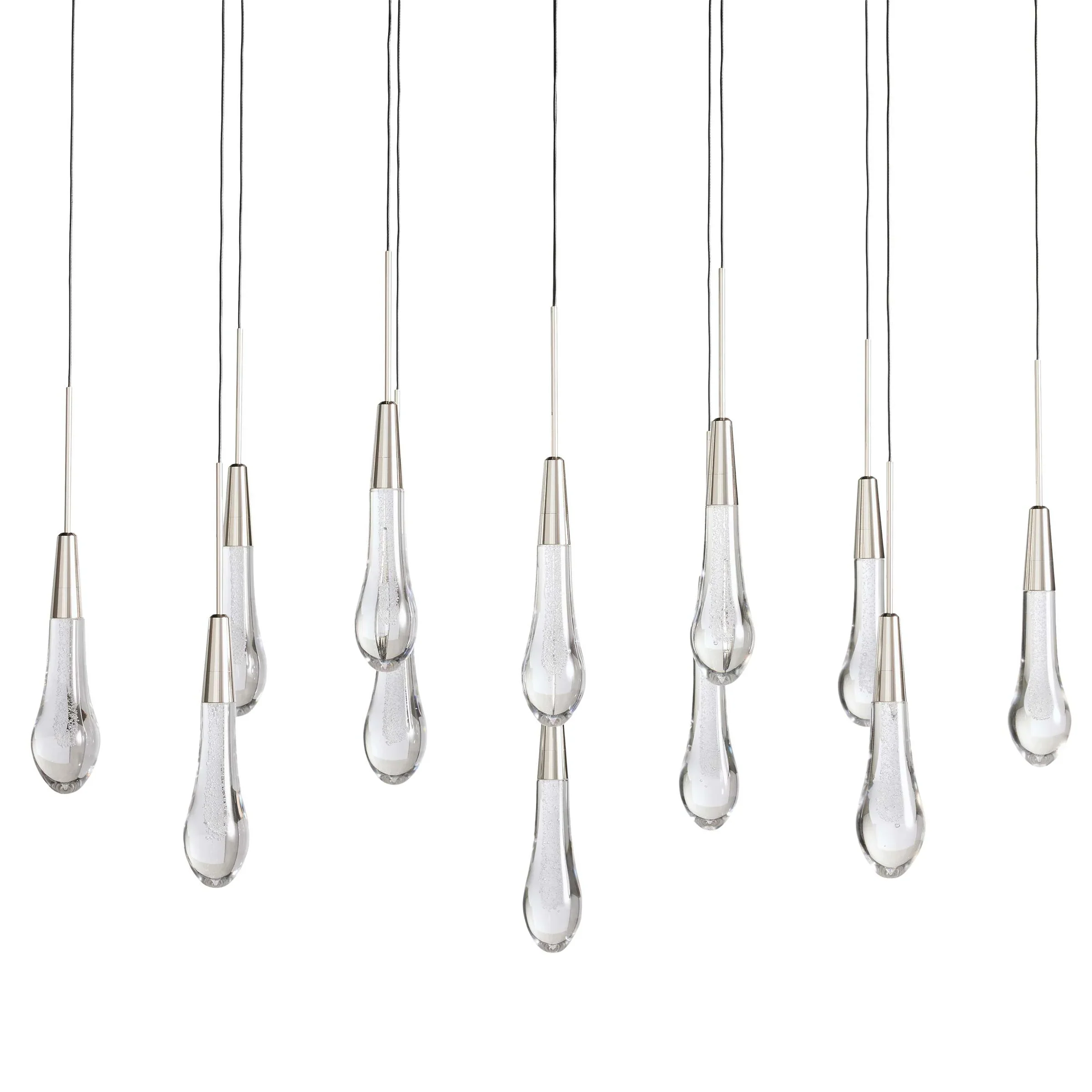Soltaire Linear Modern Chandelier 37"W - Image 12