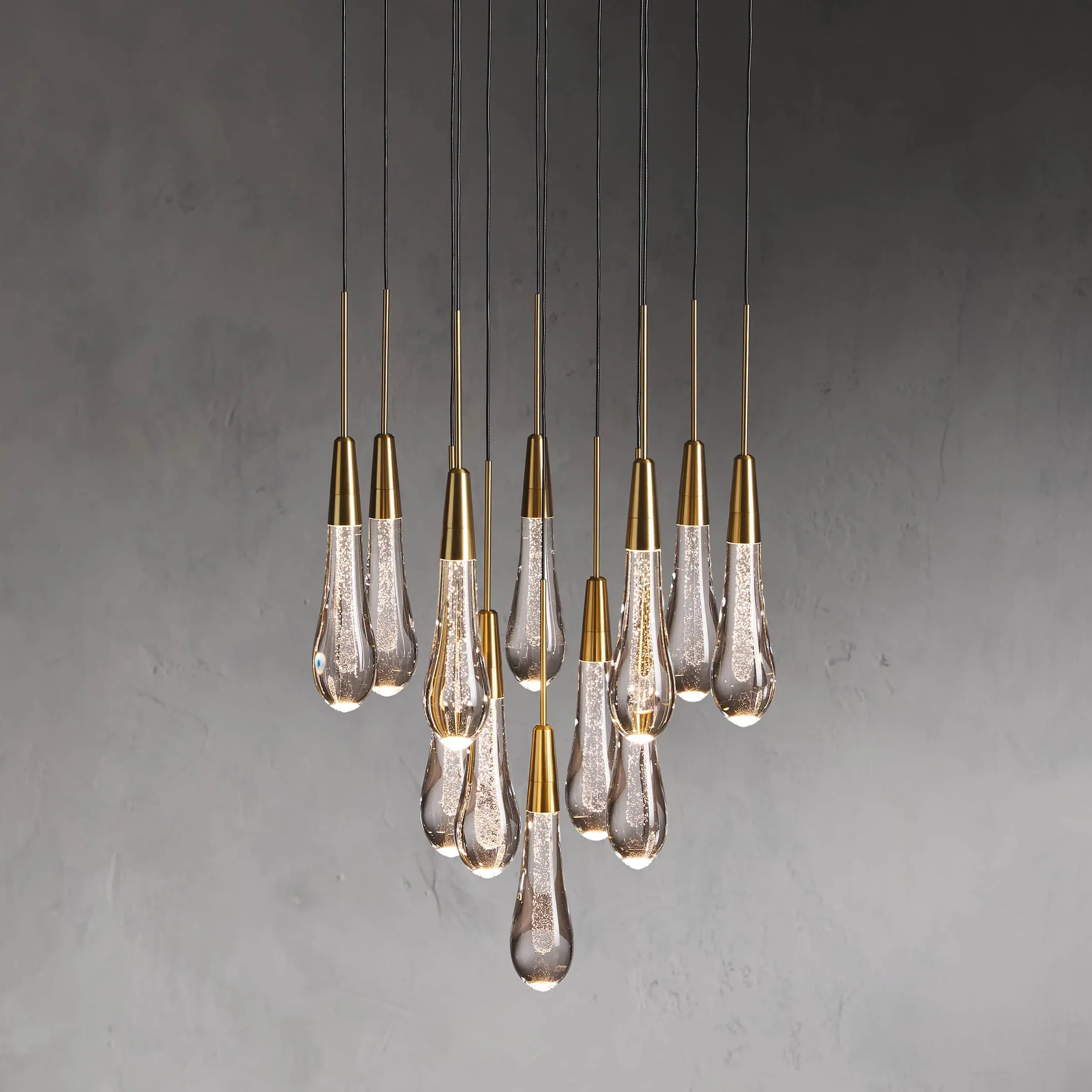 Soltaire Round Chandelier 17" 24" 36“ 58“ - Image 5
