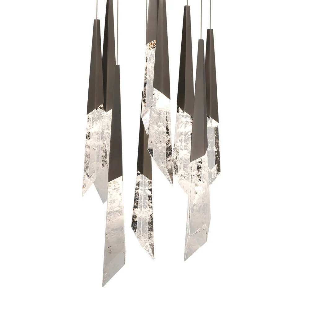 Solitu Round LED Multi Chandelier - Image 3