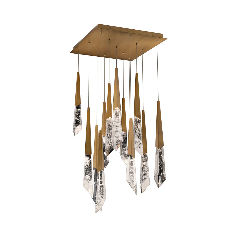 Solitu Square LED Multi Pendant Light - Image 7