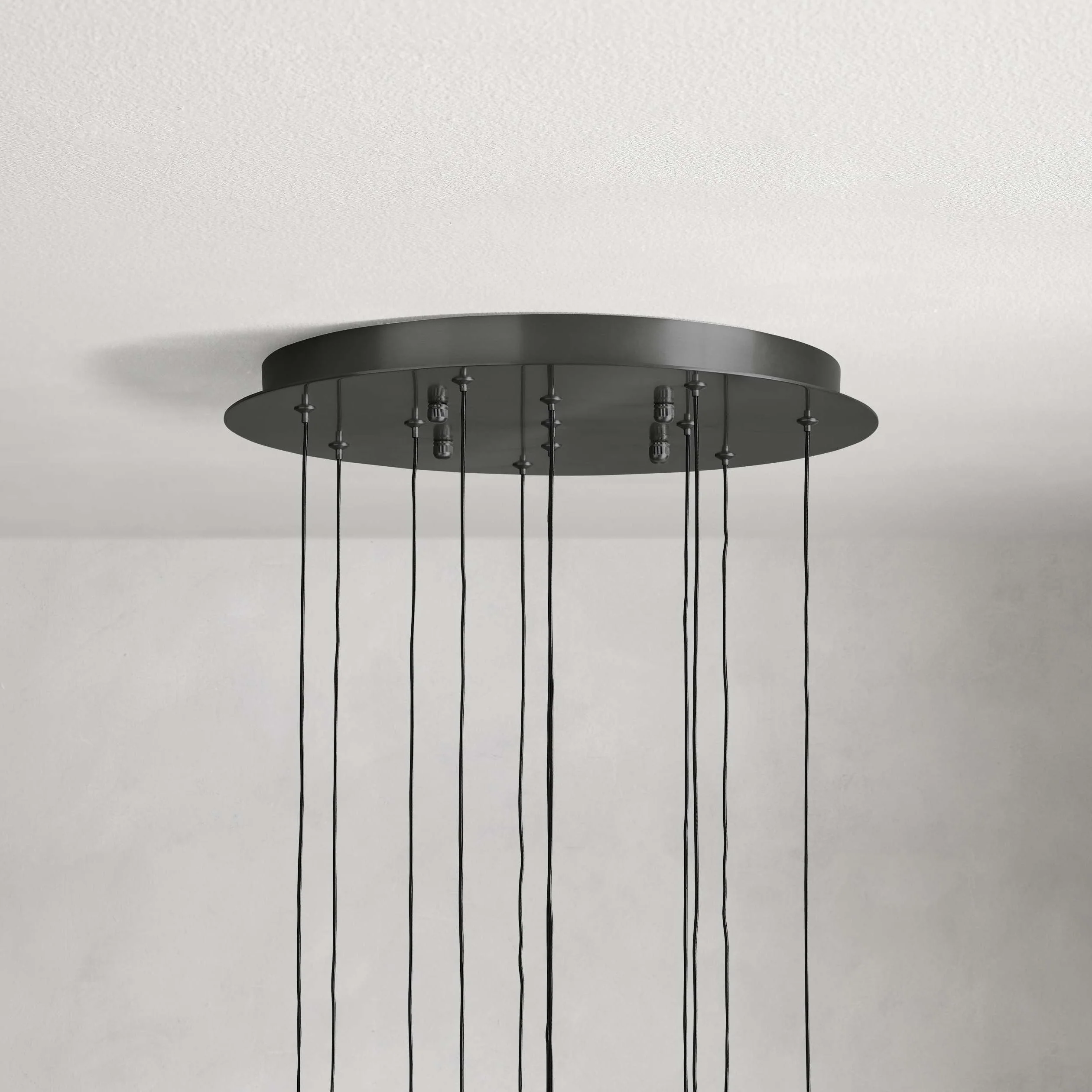 Soltaire Modern 17'' 24'' 36'' 58'' Round Chandelier Lighting - Image 16