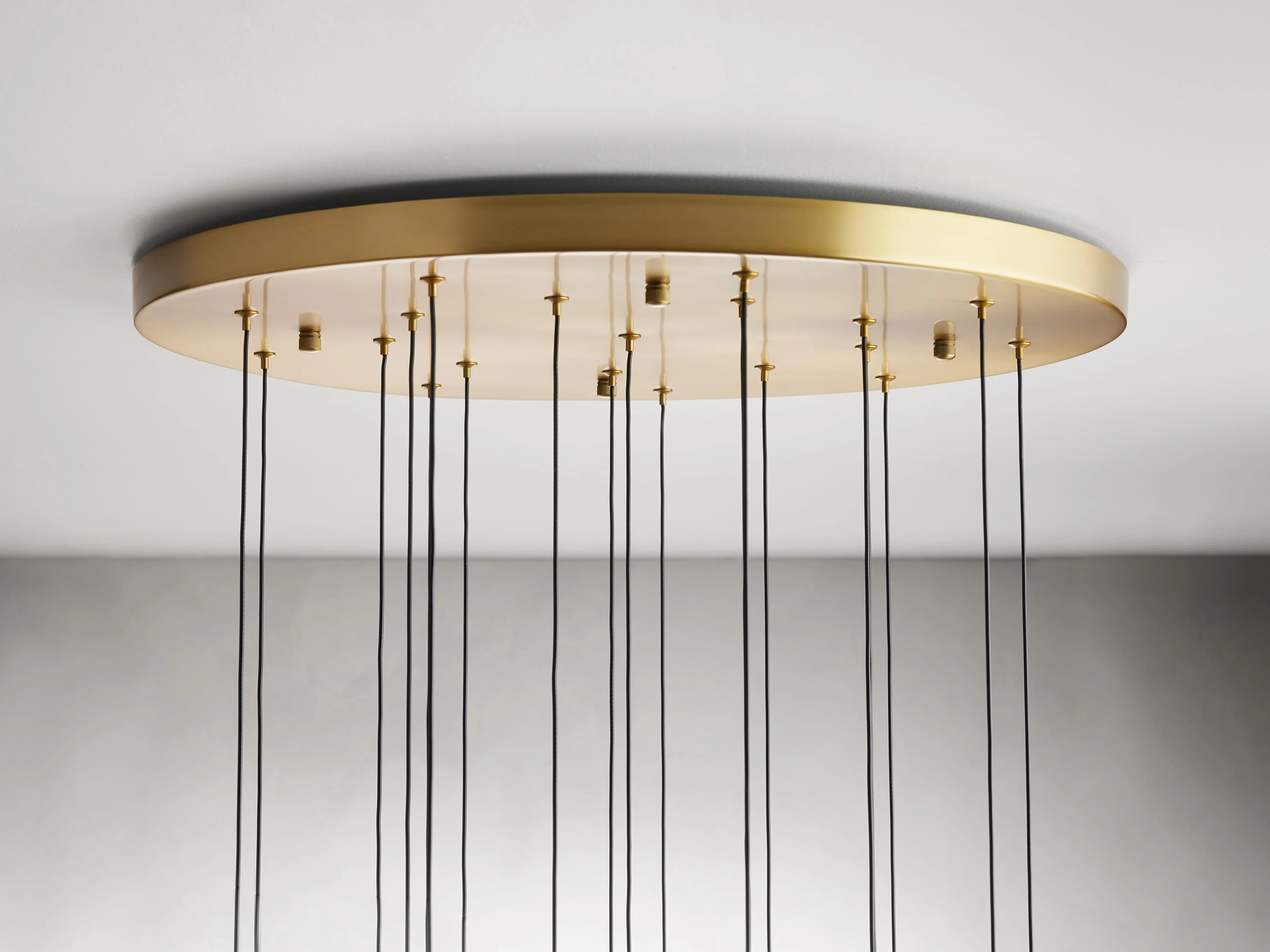 Soltaire Modern 17'' 24'' 36'' 58'' Round Chandelier Lighting - Image 23