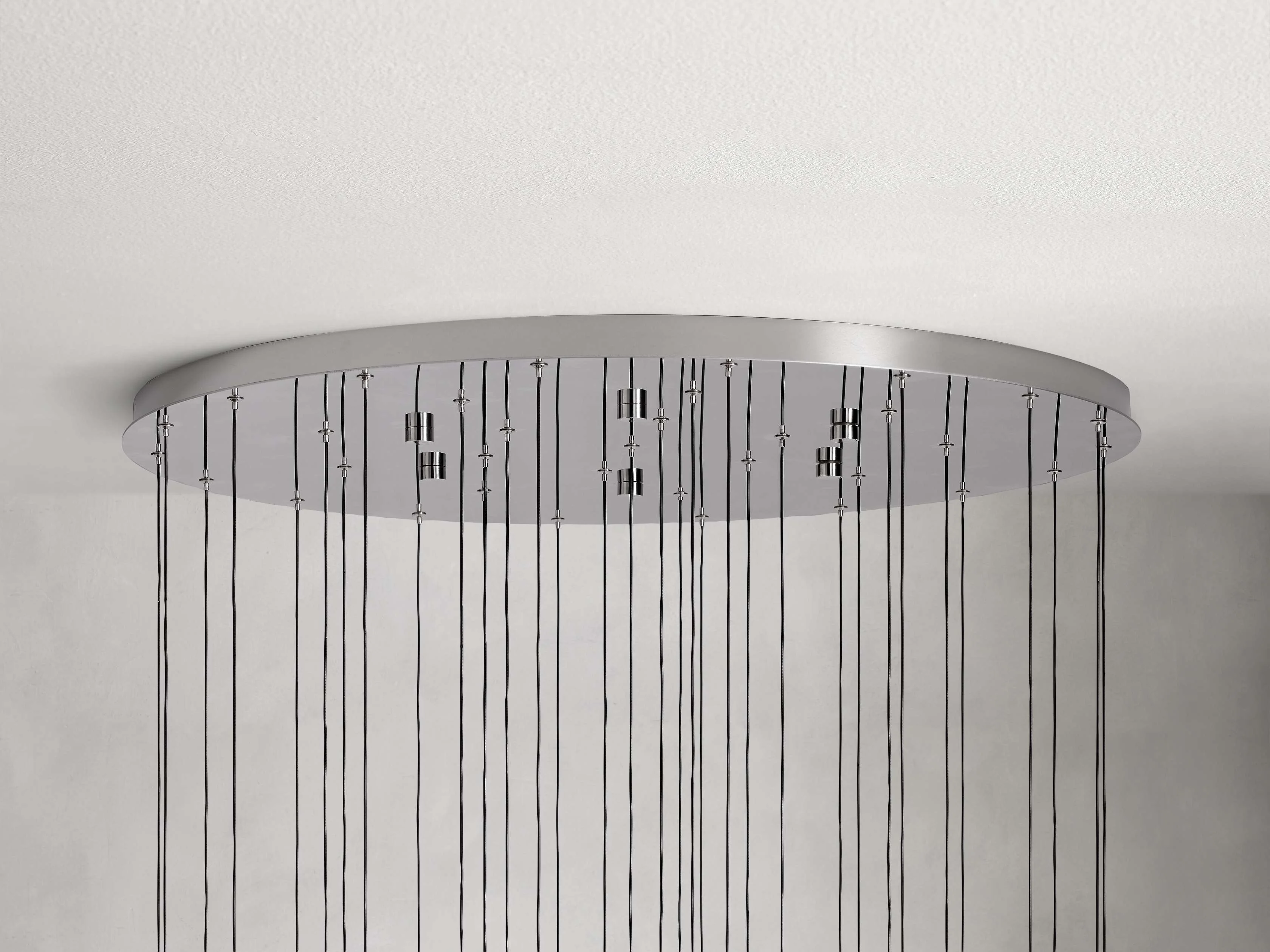 Soltaire Modern 17'' 24'' 36'' 58'' Round Chandelier Lighting - Image 25