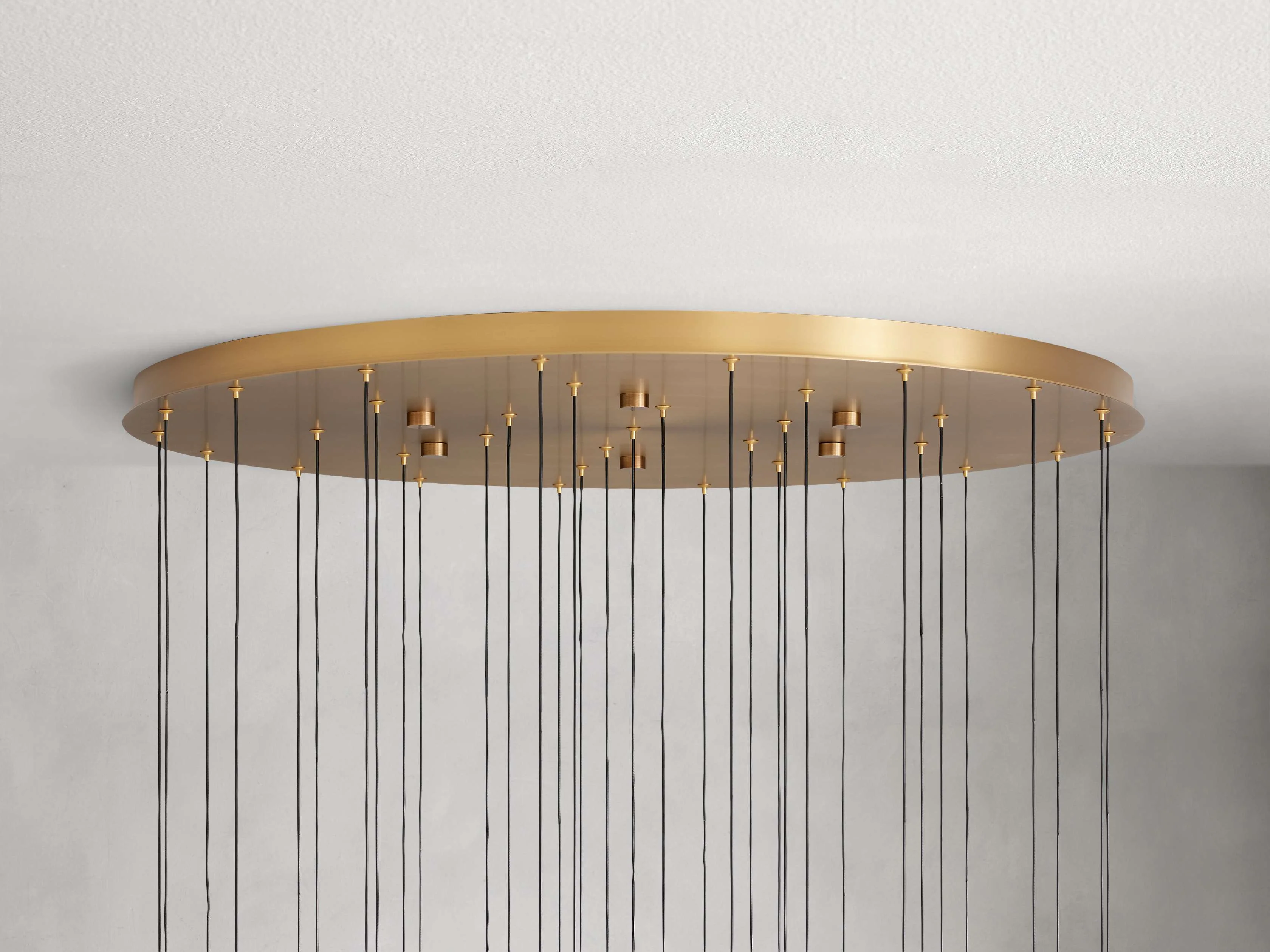 Soltaire Modern 17'' 24'' 36'' 58'' Round Chandelier Lighting - Image 26