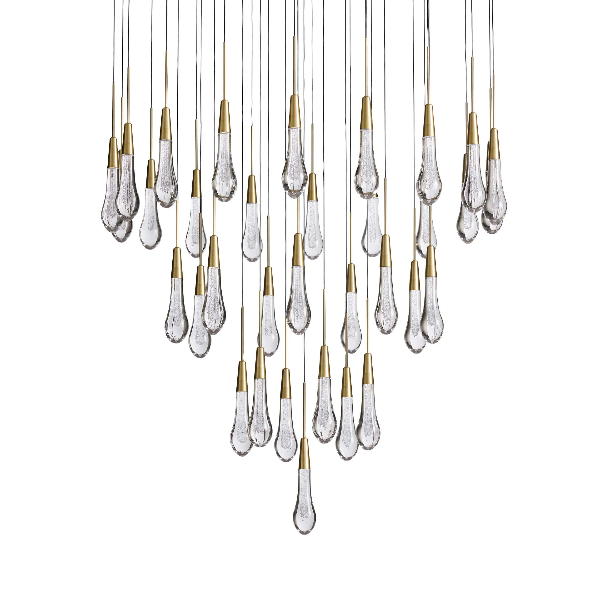 Soltaire Modern 17'' 24'' 36'' 58'' Round Chandelier Lighting - Image 28