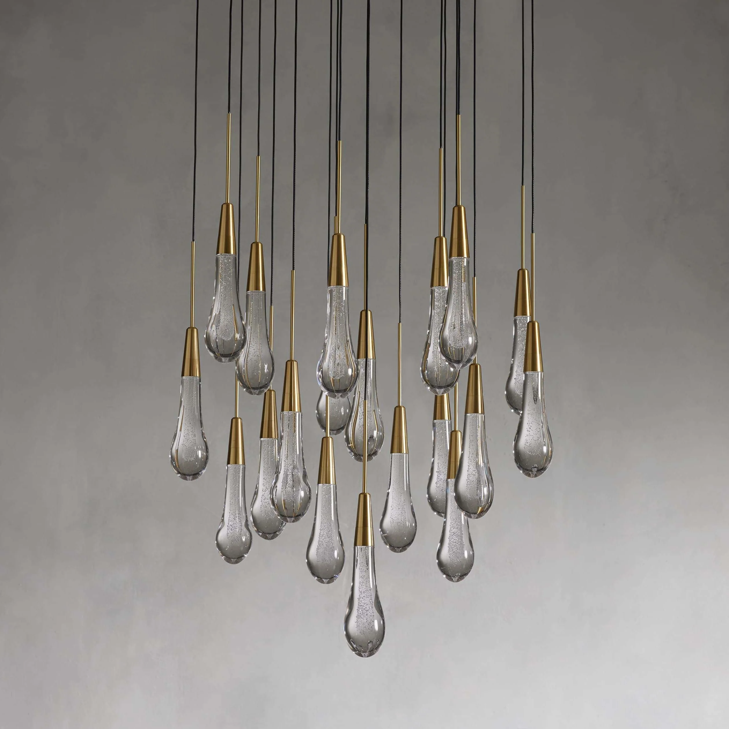 Soltaire Modern 17'' 24'' 36'' 58'' Round Chandelier Lighting - Image 29