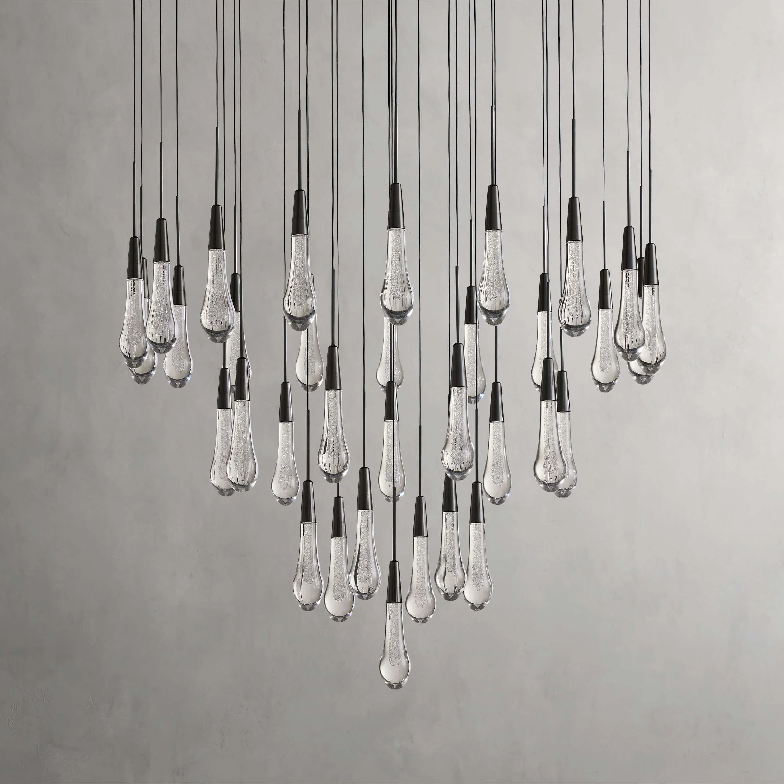 Soltaire Modern 17'' 24'' 36'' 58'' Round Chandelier Lighting - Image 30