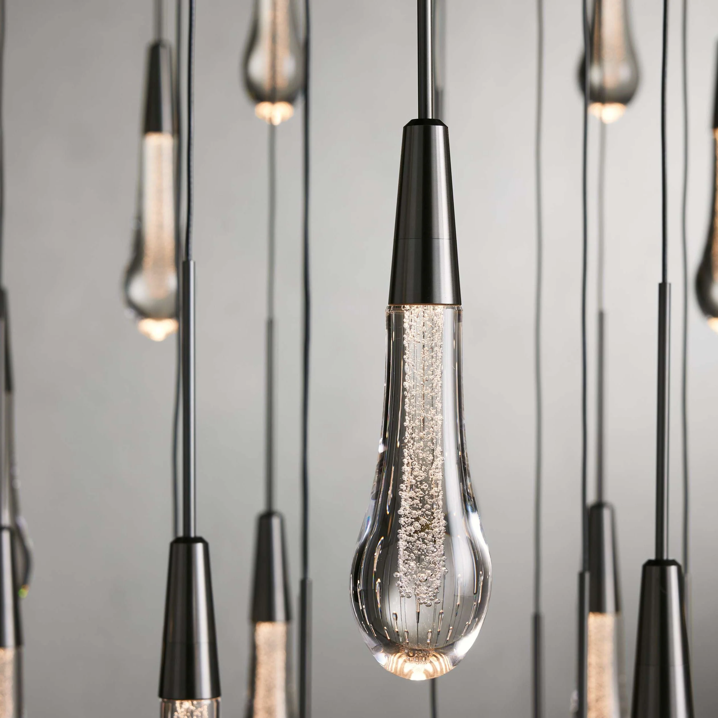 Soltaire Modern 17'' 24'' 36'' 58'' Round Chandelier Lighting - Image 31
