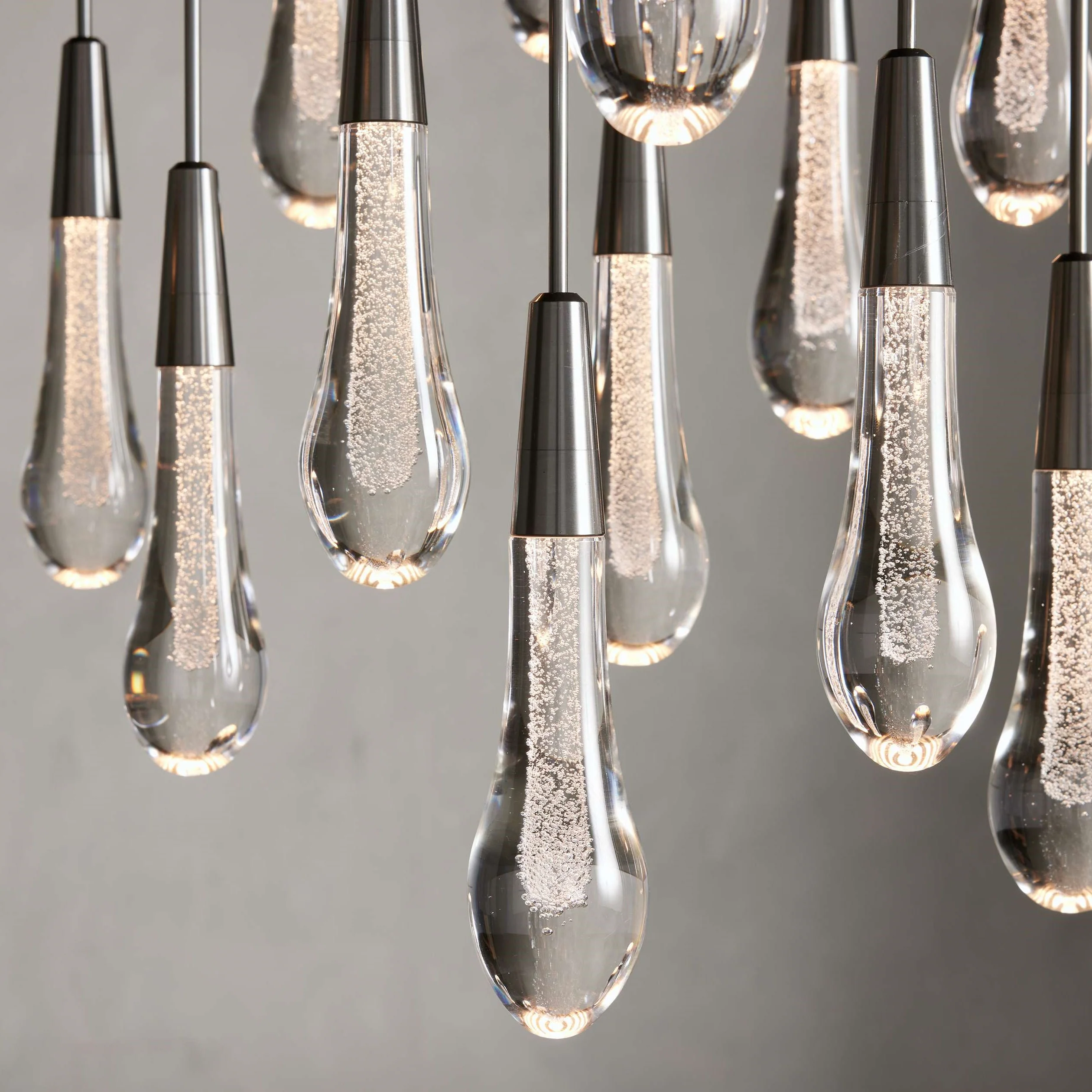 Soltaire Modern 17'' 24'' 36'' 58'' Round Chandelier Lighting - Image 38