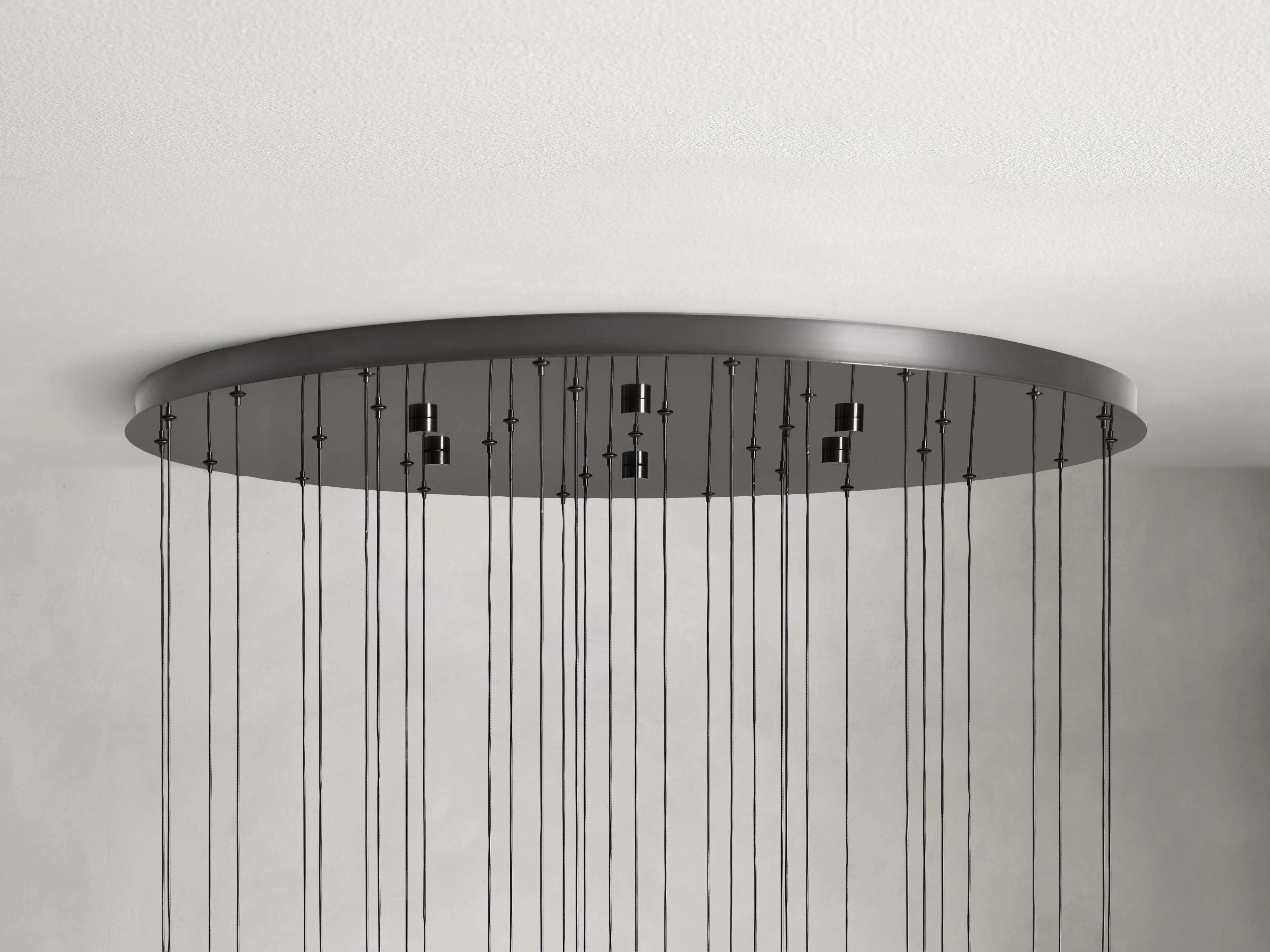 Soltaire Modern 17'' 24'' 36'' 58'' Round Chandelier Lighting - Image 39