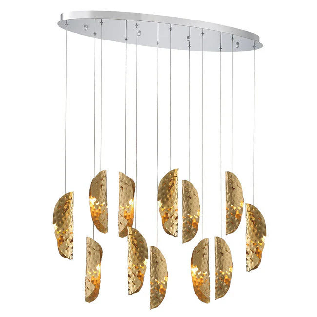 Flare Oval Multi Light Chandelier - Image 10