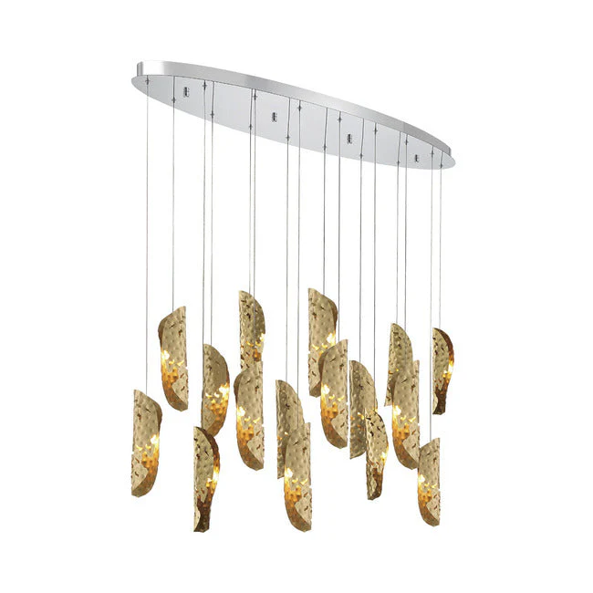 Flare Oval Multi Light Chandelier - Image 11