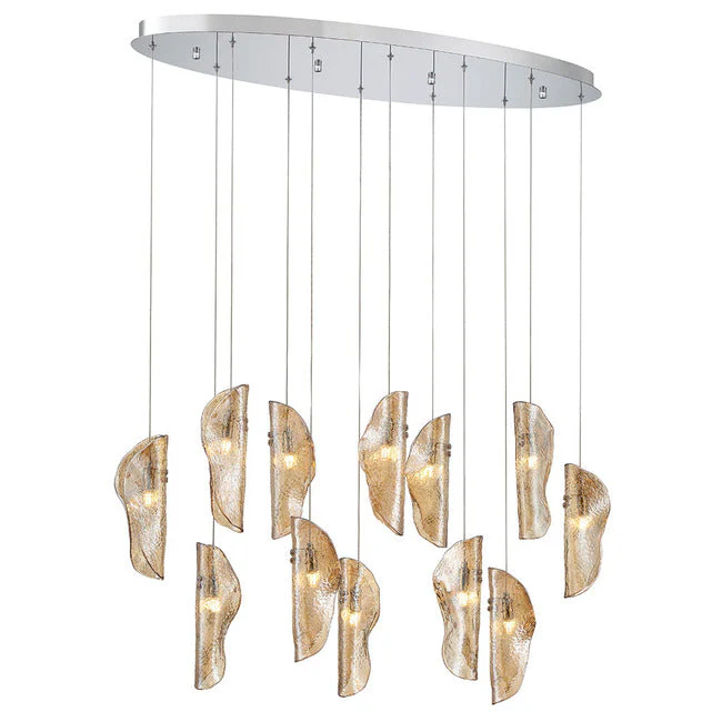 Flare Oval Multi Light Chandelier - Image 12