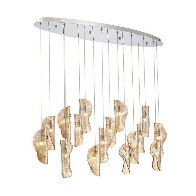 Flare Oval Multi Light Chandelier - Image 13