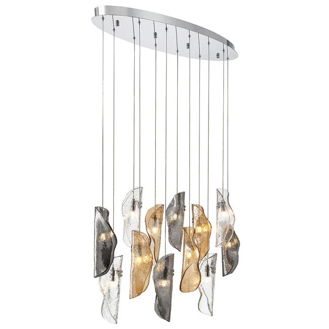 Flare Oval Multi Light Chandelier - Image 14