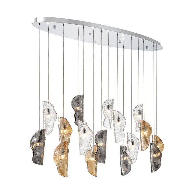 Flare Oval Multi Light Chandelier - Image 15