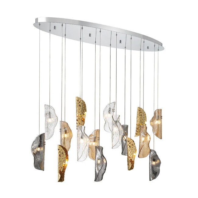 Flare Oval Multi Light Chandelier - Image 16