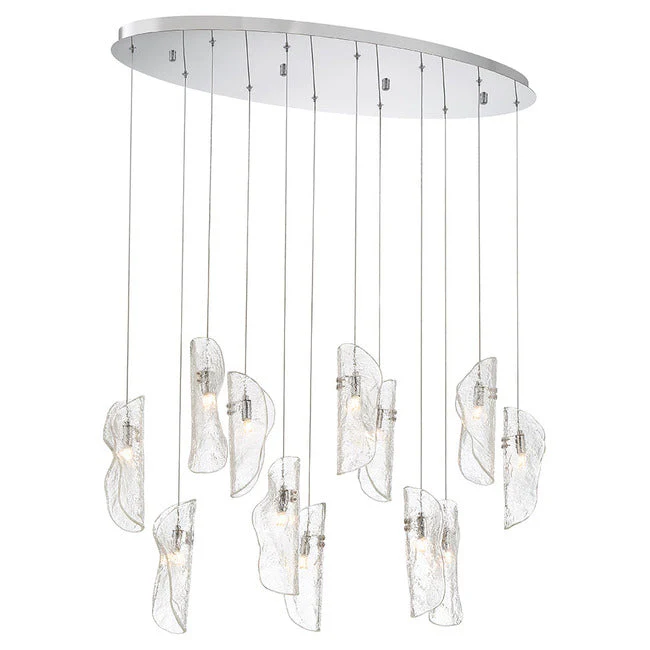 Flare Oval Multi Light Chandelier - Image 17
