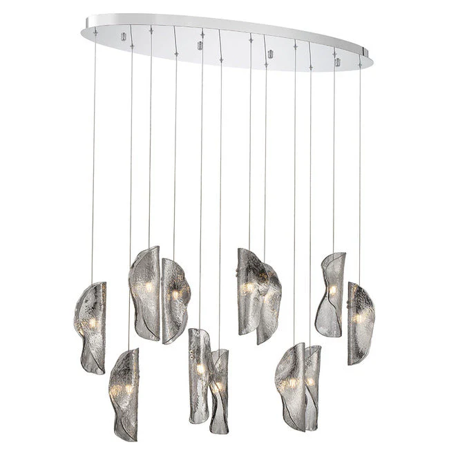 Flare Oval Multi Light Chandelier - Image 19