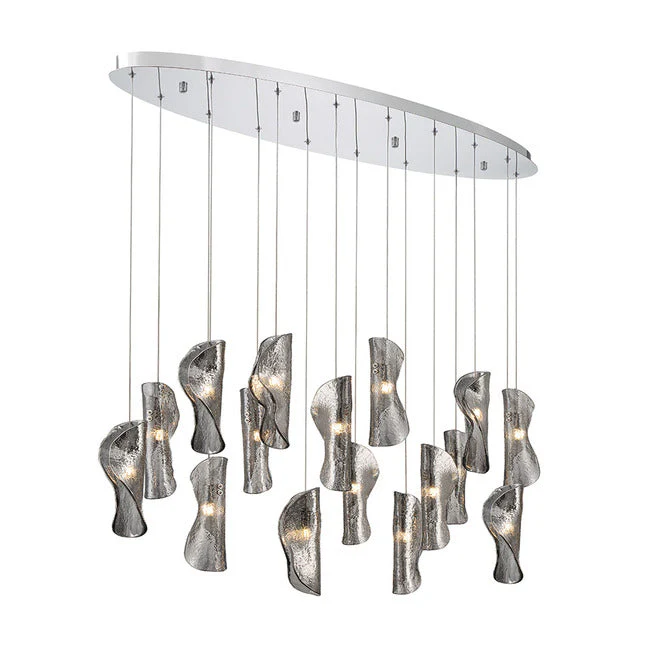 Flare Oval Multi Light Chandelier - Image 20