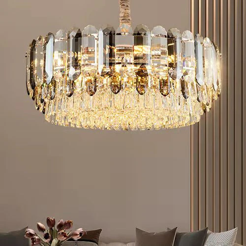 Luxury Smoke Gray  K9 Crystal Chandeliers for Dining Room/Living Room - Image 12