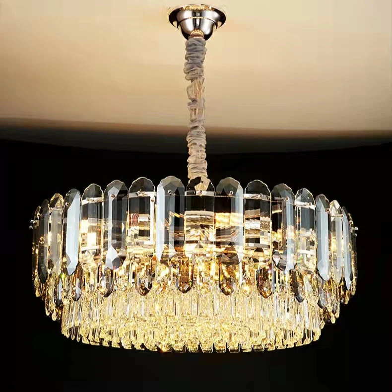 Luxury Smoke Gray  K9 Crystal Chandeliers for Dining Room/Living Room - Image 5