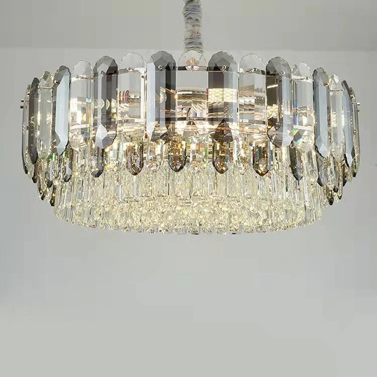 Luxury Smoke Gray  K9 Crystal Chandeliers for Dining Room/Living Room - Image 6