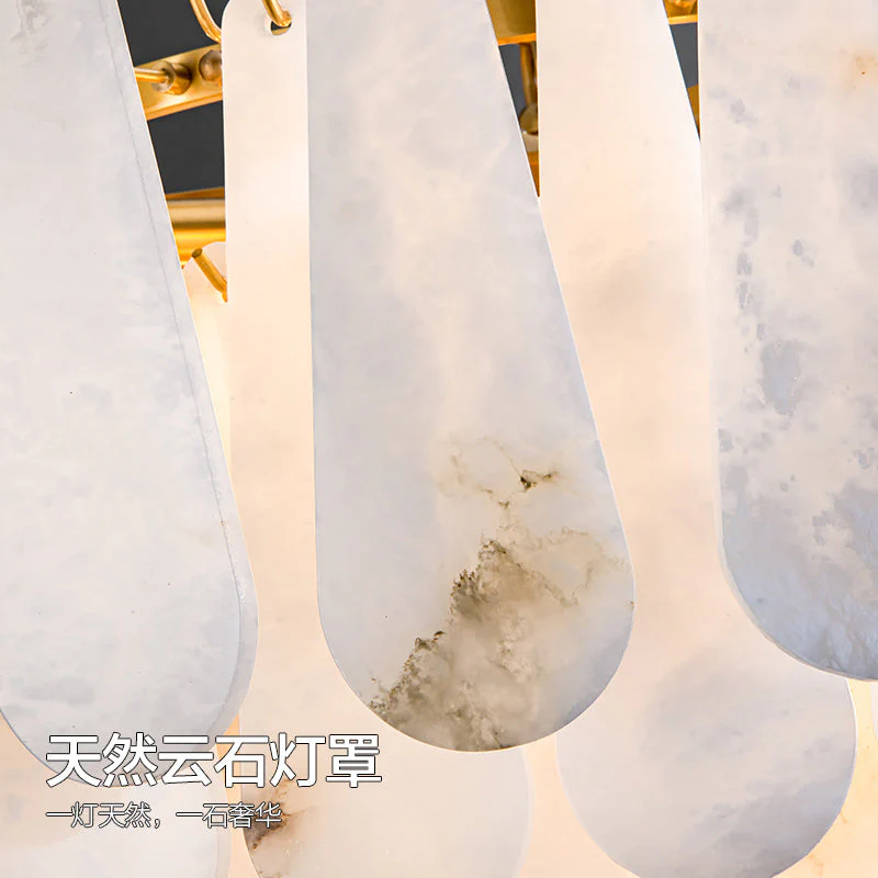 Stella Spanish Alabaster Luxury Lighting Fixtures, Elegant Chandeliers - Image 9