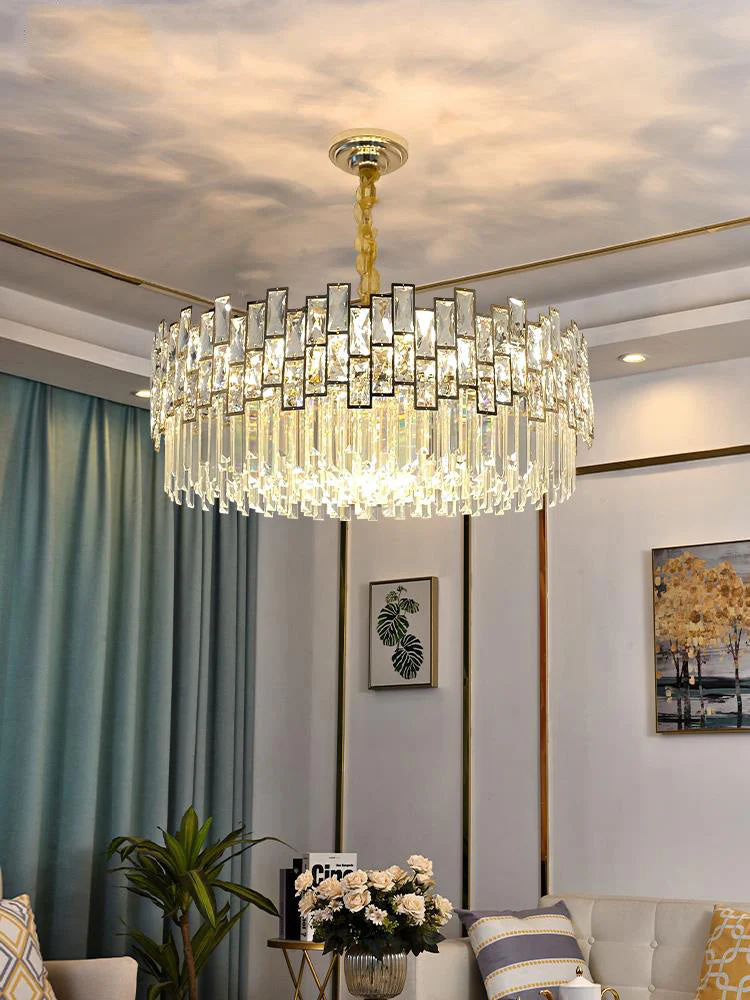 Palo clear Crystal Round Chandelier - Image 10