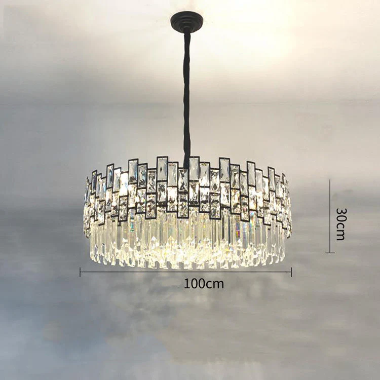 Palo clear Crystal Round Chandelier - Image 5
