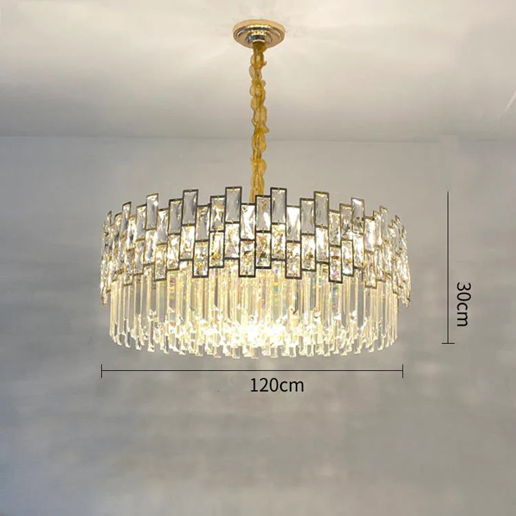 Palo clear Crystal Round Chandelier - Image 6