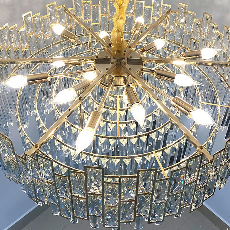 Palo clear Crystal Round Chandelier - Image 8
