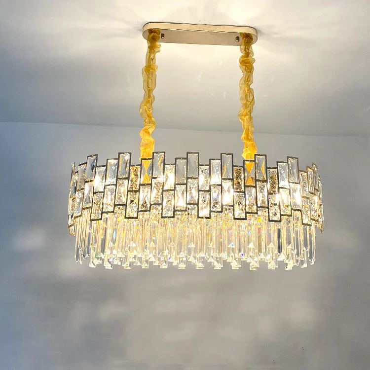 Palo clear Linear Chandelier for Kitchen Island - Image 9