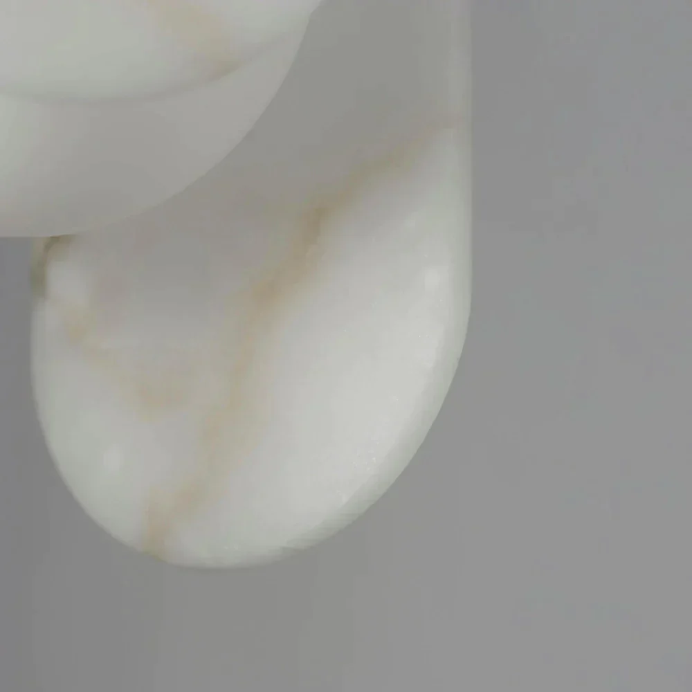 Studio M Alabaster Megalith Single Pendant - Image 4
