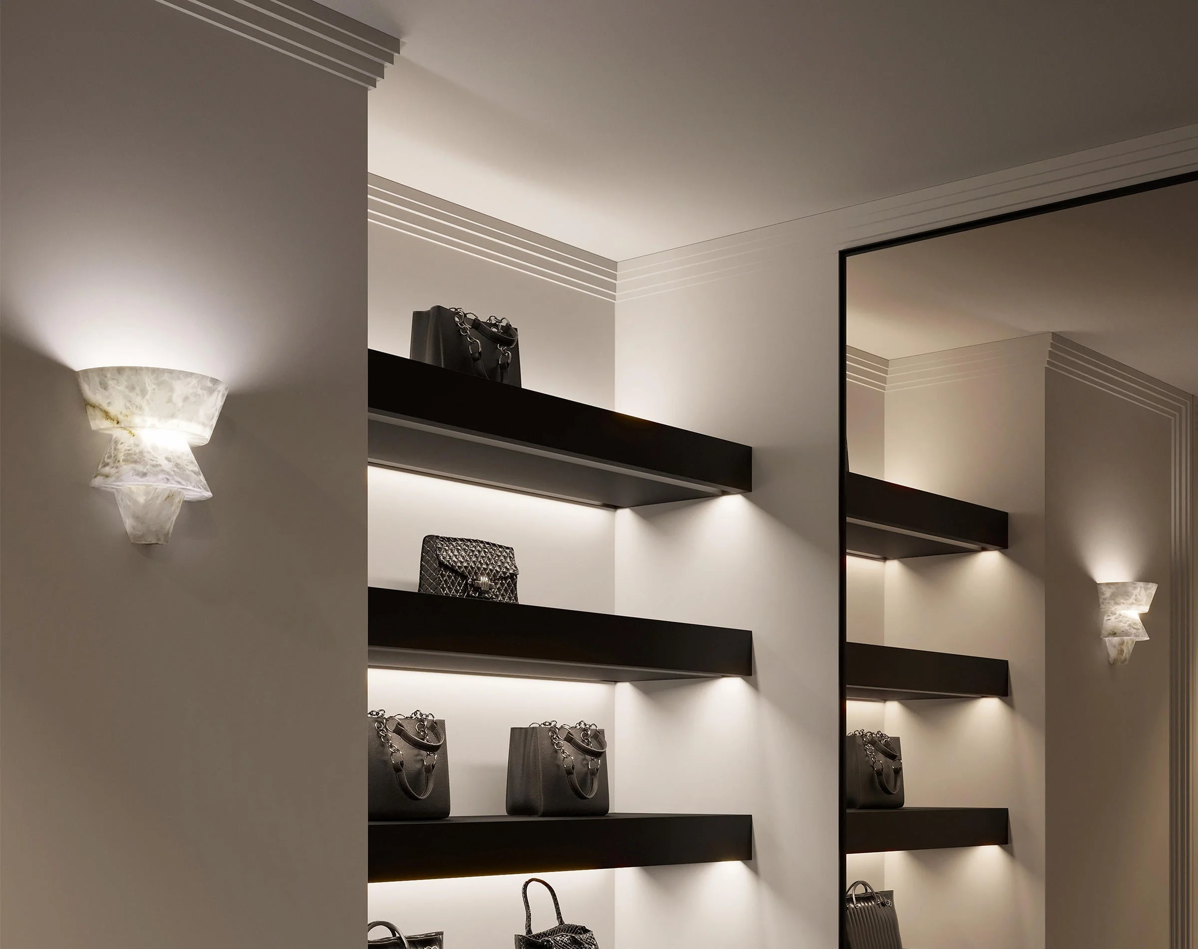 Suri Alabaster Wall Sconce - Image 2
