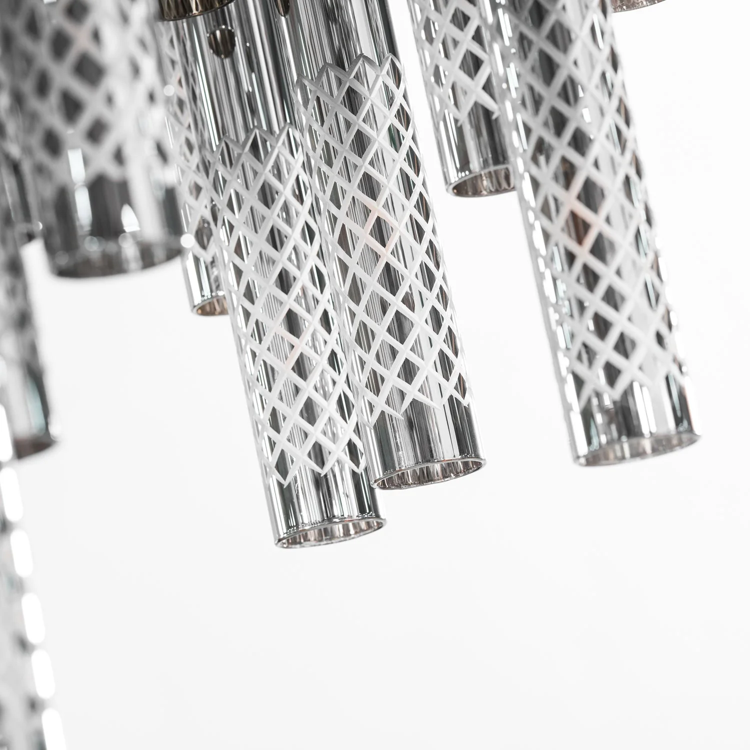 Galaxy Symphony Orchestra Meteor Shower Crystal Spiral Chandelier - Image 13