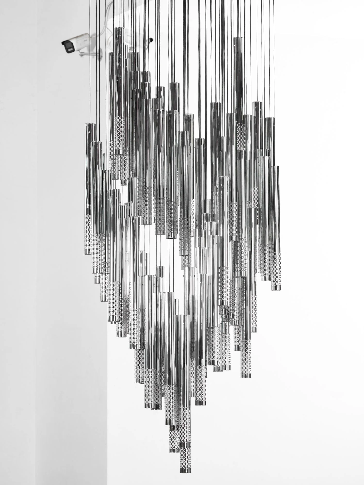 Galaxy Symphony Orchestra Meteor Shower Crystal Spiral Chandelier - Image 17