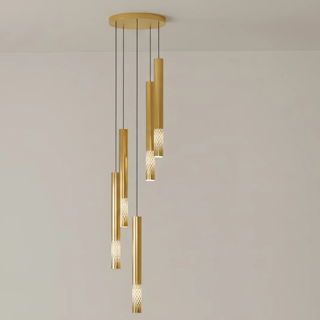 Galaxy Symphony Orchestra Meteor Shower Crystal Spiral Chandelier - Image 60