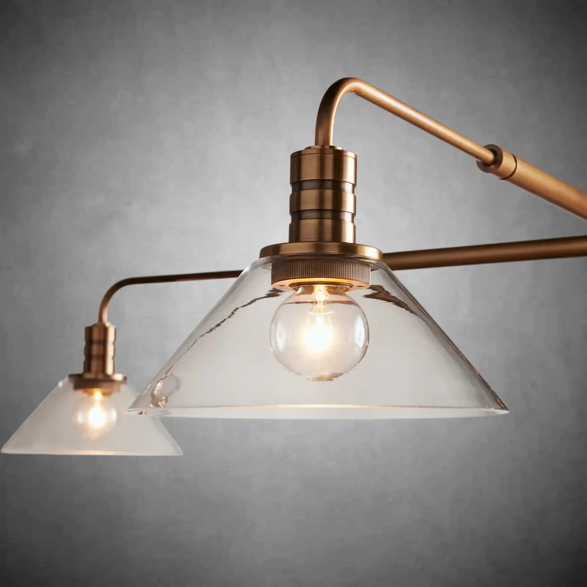 Theron Glass Round Chandelier 30'' 52'' - Image 13