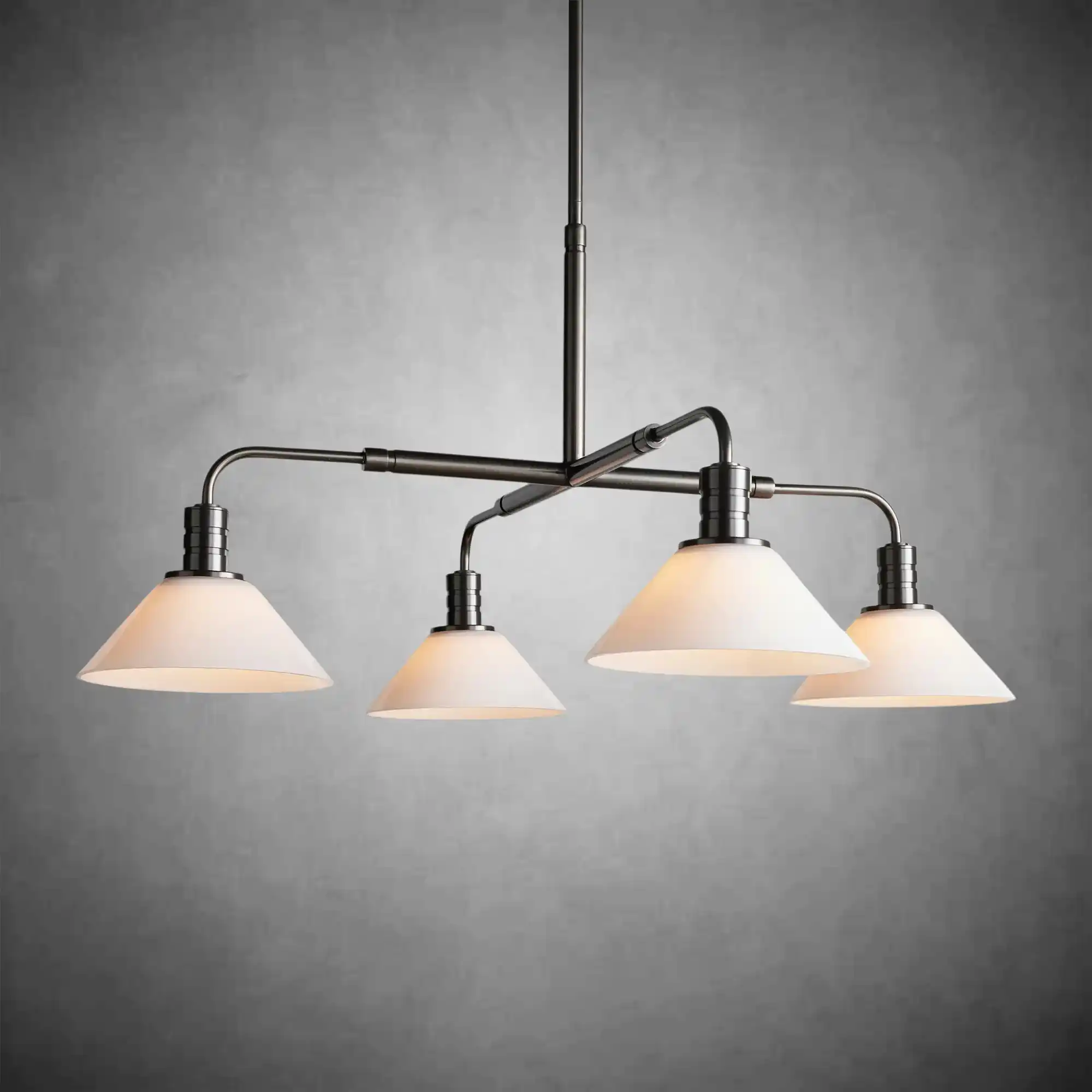 Theron Glass Round Chandelier 30'' 52'' - Image 14