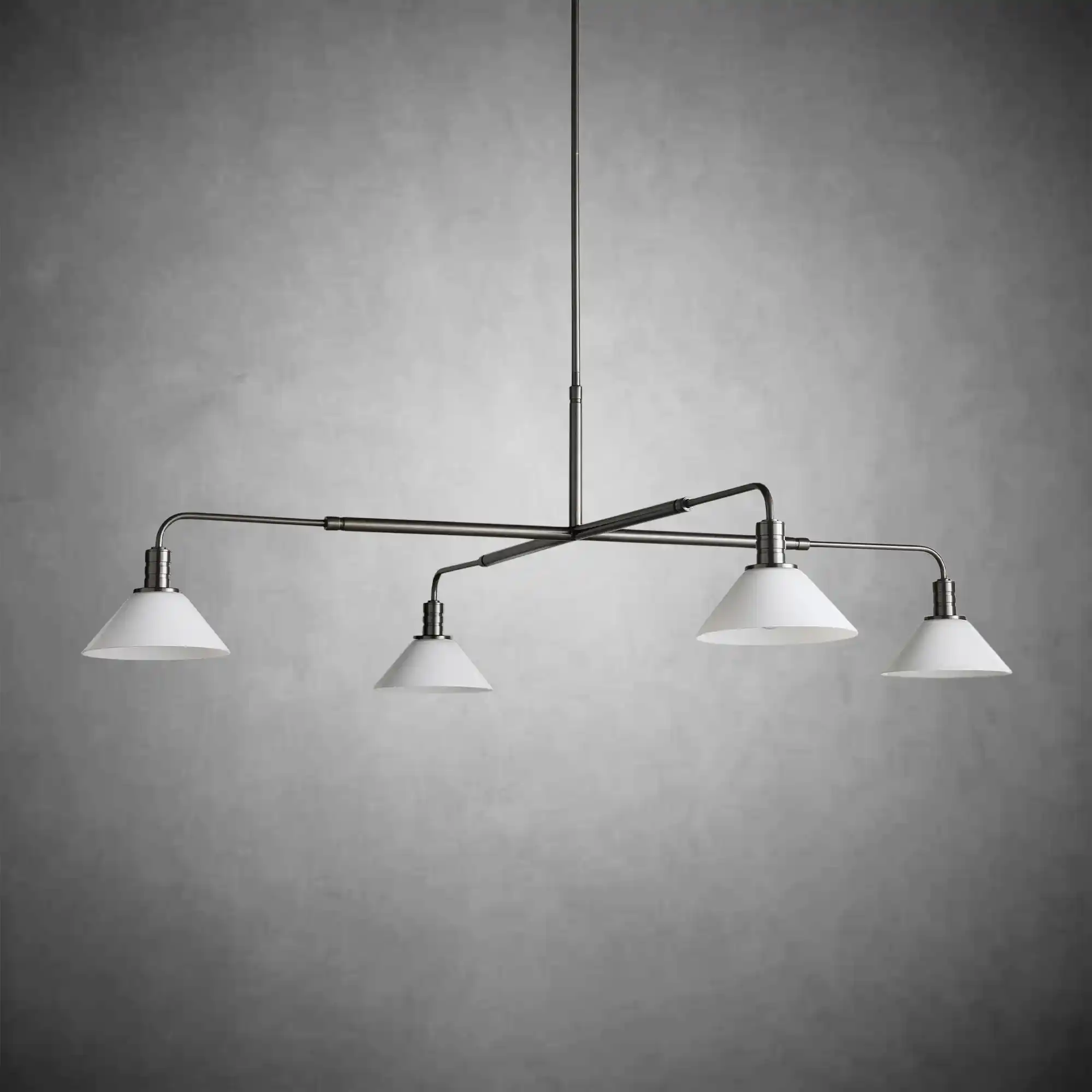 Theron Glass Round Chandelier 30'' 52'' - Image 5