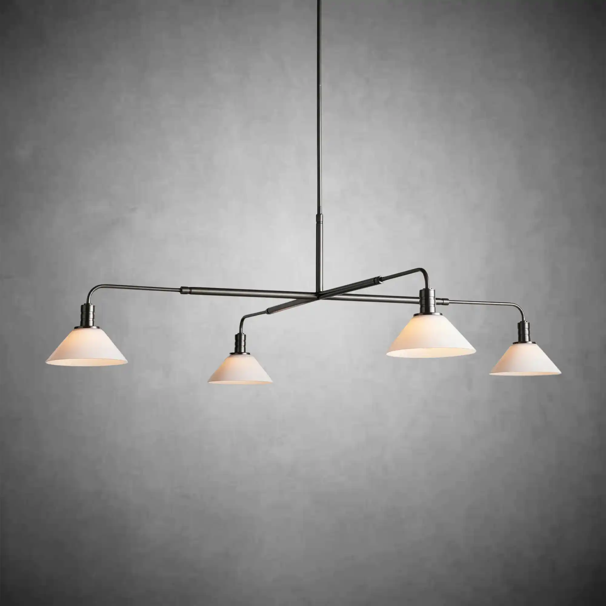Theron Glass Round Chandelier 30'' 52'' - Image 6